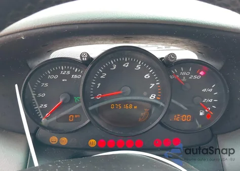 2001 Porsche Boxster из США, поврежденный, VIN WP0CA29801S620576